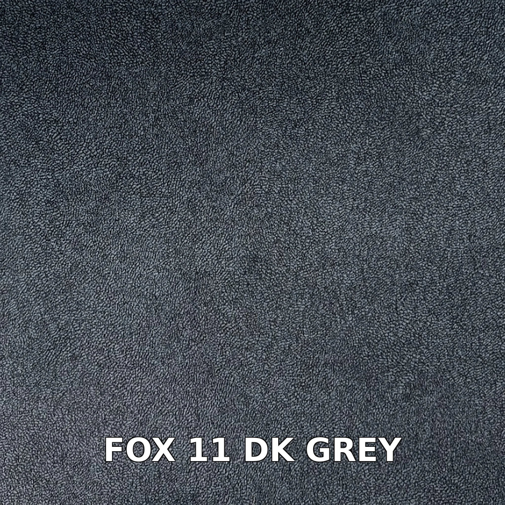 Дамаска в тъмно сиво Fox 11 DK Grey стилна и елегантна материя подходяща за всякакви интериорни проекти и обзавеждане