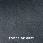 Дамаска в тъмно сиво Fox 11 DK Grey стилна и елегантна материя подходяща за всякакви интериорни проекти и обзавеждане